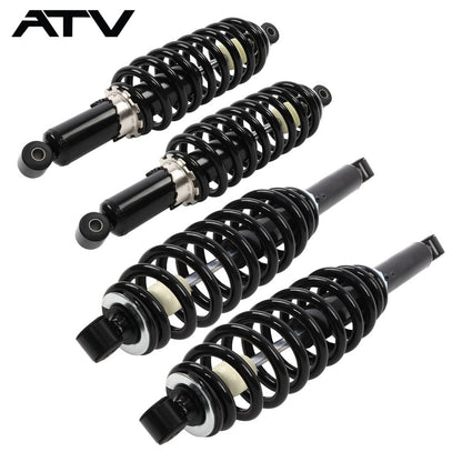 Solidspare Full Front &Rear Shock Set For John Deere Gator XUV 590E 590I AUC12197 AUC12198