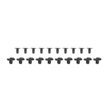 Solid Spare Front Driver & Passenger Side Inner Fender Liners For 07-13 Chevy Silverado 1500