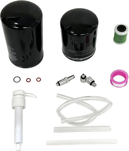 Solid Spare For Yamaha F 200-350 HP Outboard Oil Change Kit Fuel Filter Maint Kit 6P3-24563