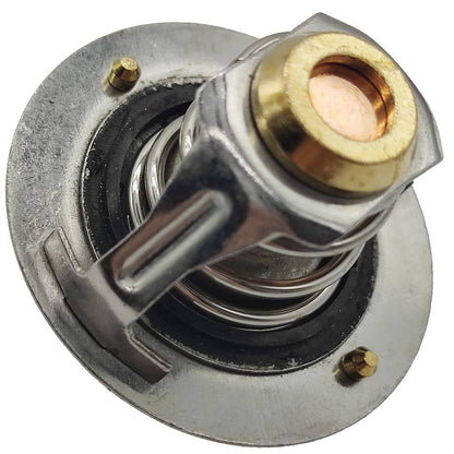 Solid Spare 76℃ 168.8℉ Thermostat 5337966 w/ O-Ring Seal Fit for 98.5-02 Cummins 5.9 24V ISB