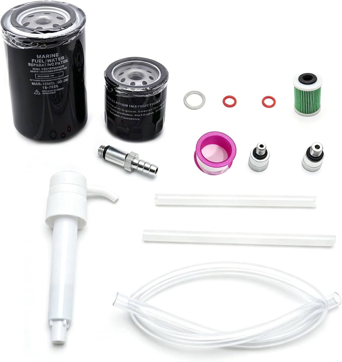 Solid Spare 69J-13440 Oil filter & 6P3-24563 Fuel filter Kit Yamaha 150/175/200/225/250 HP