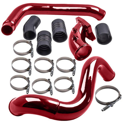 Solidspare Turbo Intercooler Pipe Kit & Intake Elbow For 03-07 Ford F250 6.0L Powerstroke