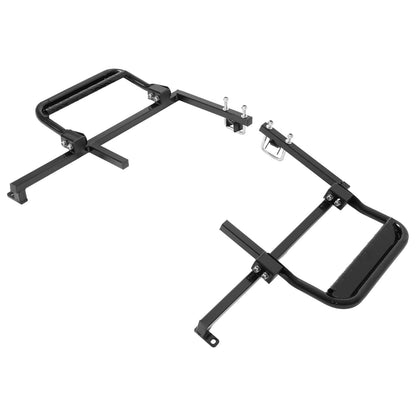 Solidspare 2PCS Black Nerf Bars / Running Boards for EZGO RXV 2008+ Gas/Electric Golf Cart