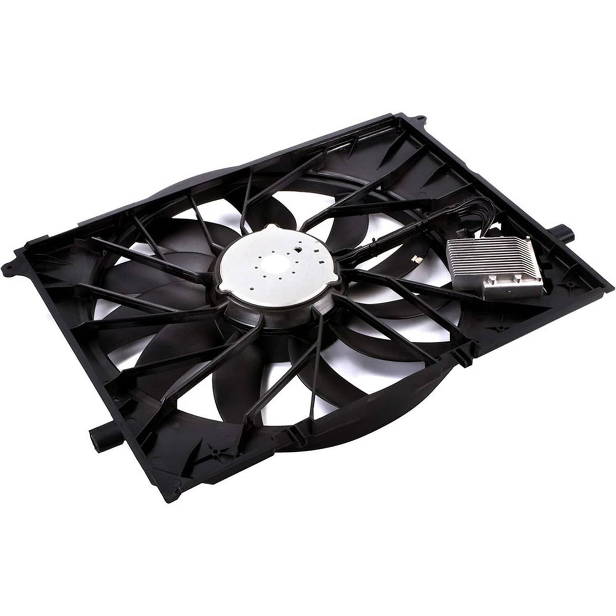 Solidspare Radiator Cooling Fan Assembly 2205000193 For 2000-2006 MERCEDES-BENZ S430 S500