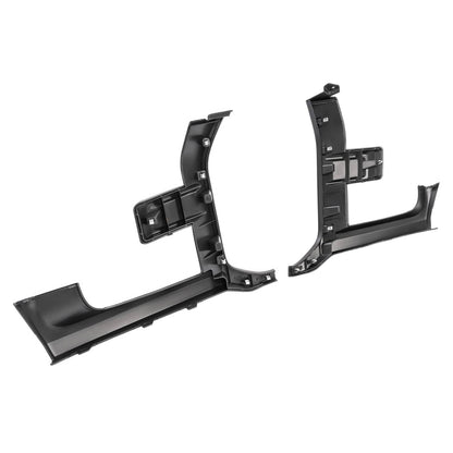 Solid Spare Pair For Ford F150 F-150 Raptor 17-20 Headlight Trim Molding Grille Left & Right