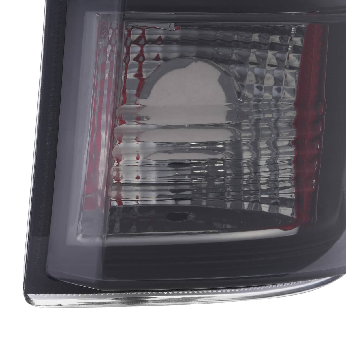 Solid Spare For 1997-03 Ford F150 99-07 F250 F350 Black Smoke LED Tube Tail Light Brake Lamp