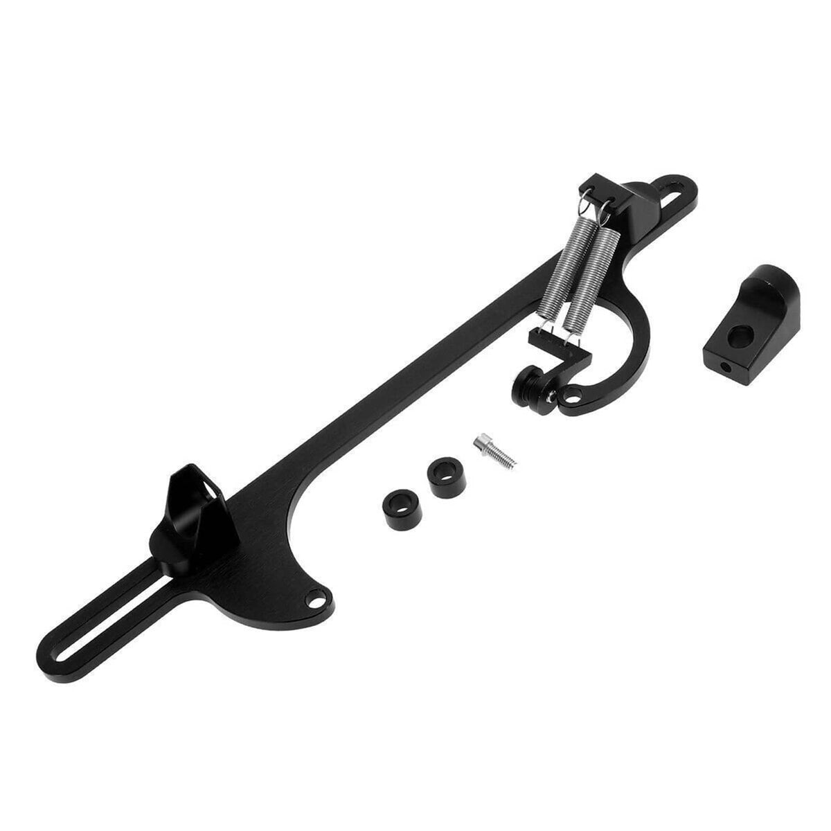 Solidspare New Throttle Cable Carb Bracket For Holley 4150 4160 Carburetor 350 SBC Aluminum