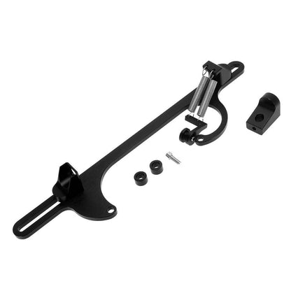 Solidspare New Throttle Cable Carb Bracket For Holley 4150 4160 Carburetor 350 SBC Aluminum