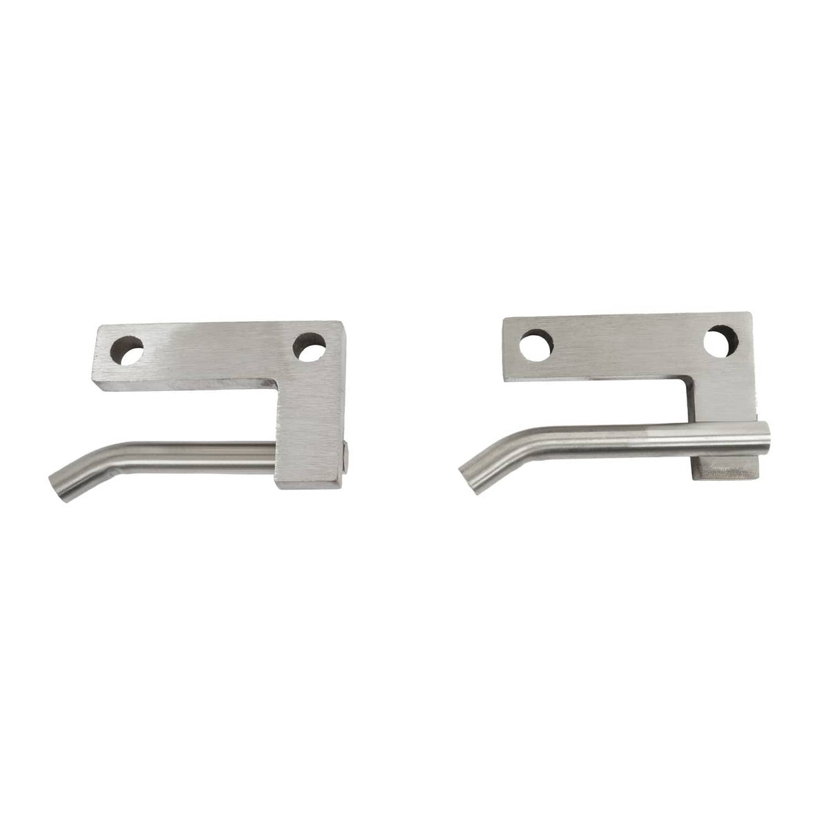 Solid Spare Door Hinges Fit 1966-1977 Early Ford Bronco Silvery 304 Stainless Steel LH&RH