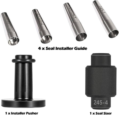 Solid Spare 6706 Injector Rail Assembly Remover & GM245 Fuel Injector Seals Tool Fits For GM
