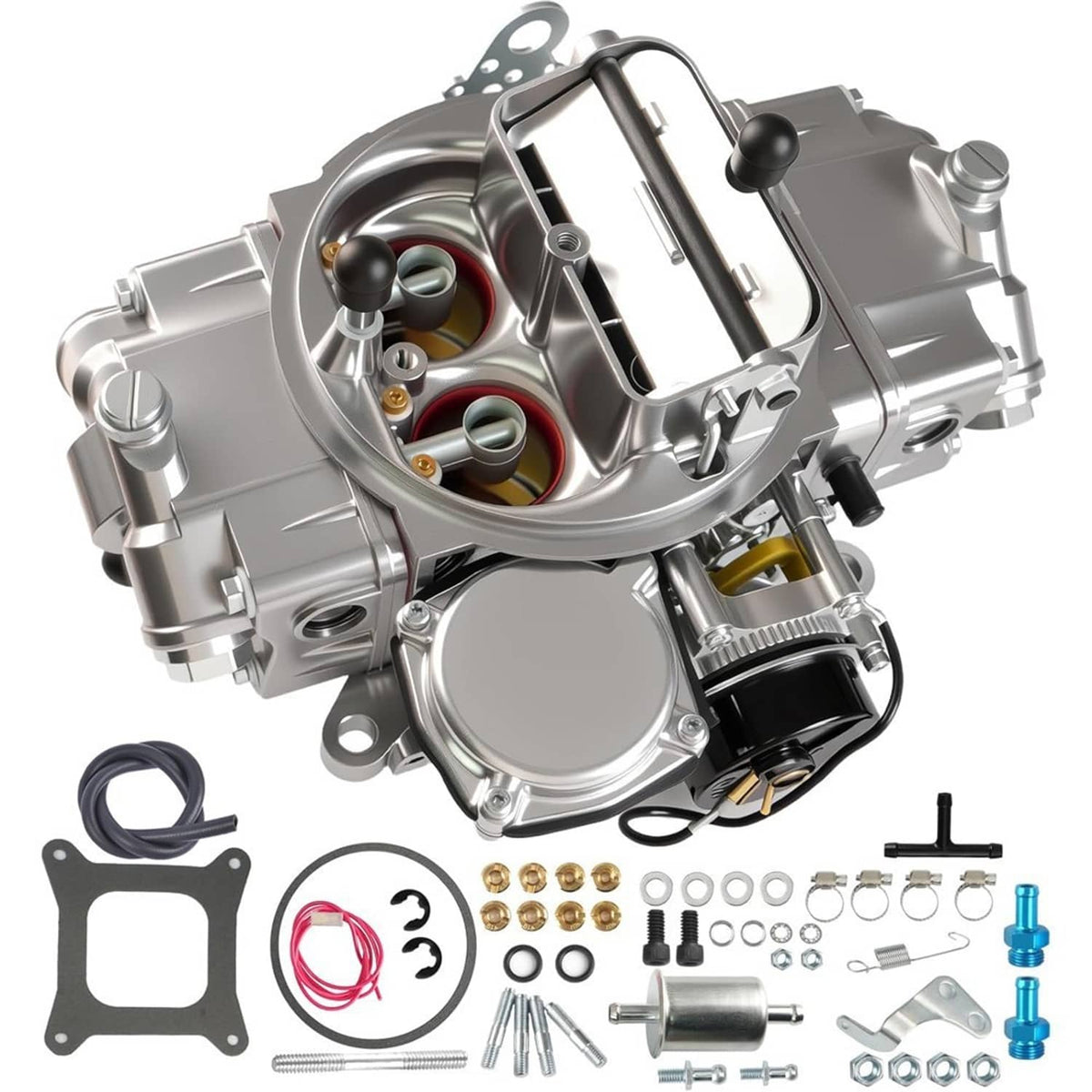Solidspare Carburetor For 0-80458SA Holley 4-Barrel Square Bore 600 CFM Electric Choke 4160