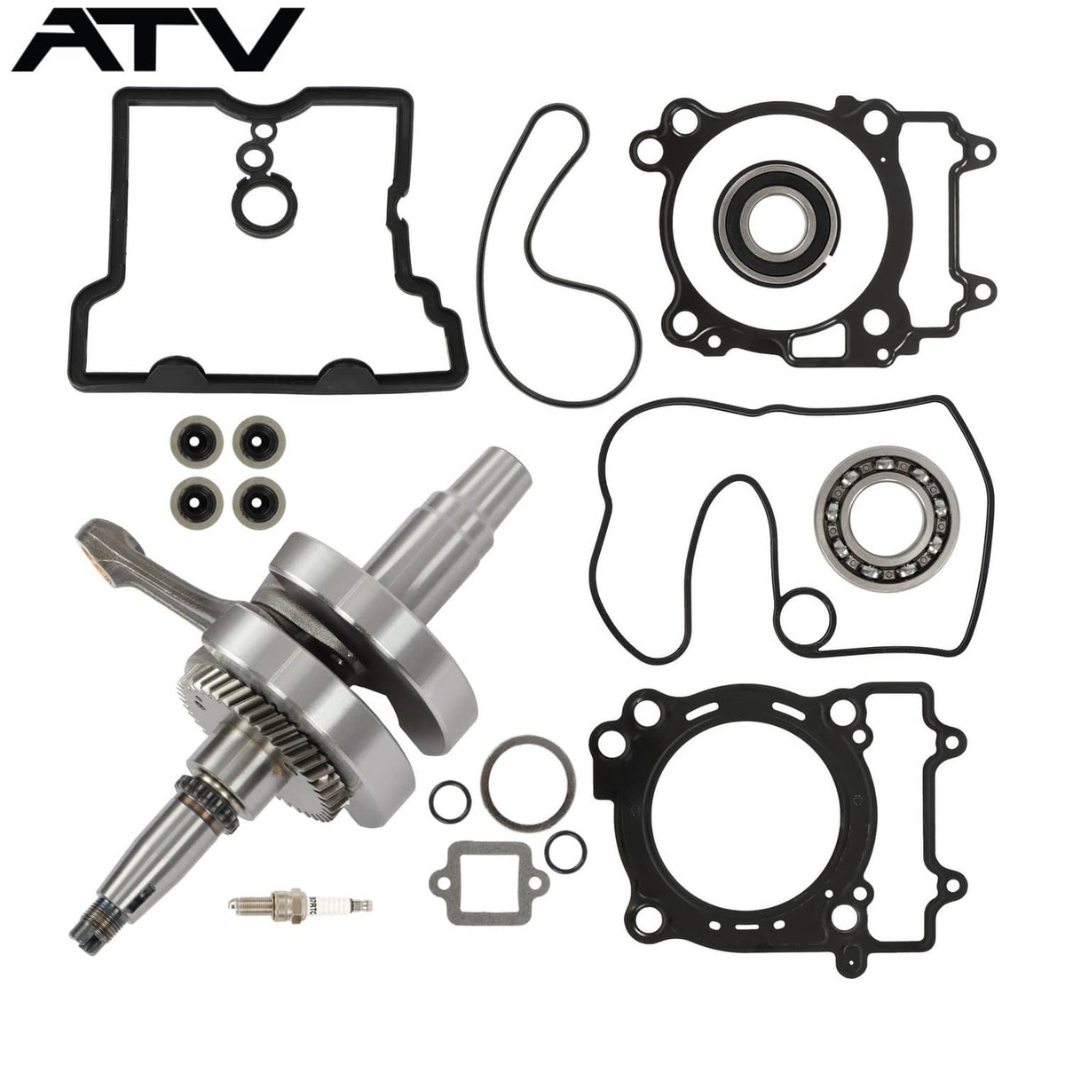 Solidspare NEW For Polaris RZR570 Engine Rebuild Kit Crankshaft Bearing Gasket 2204729