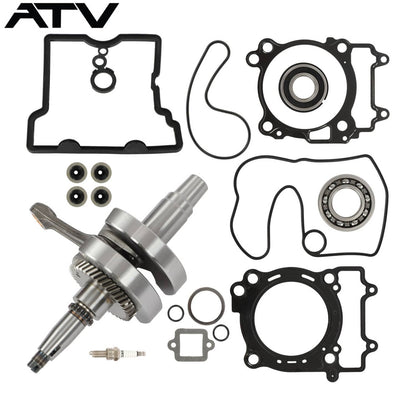 Solidspare NEW For Polaris RZR570 Engine Rebuild Kit Crankshaft Bearing Gasket 2204729