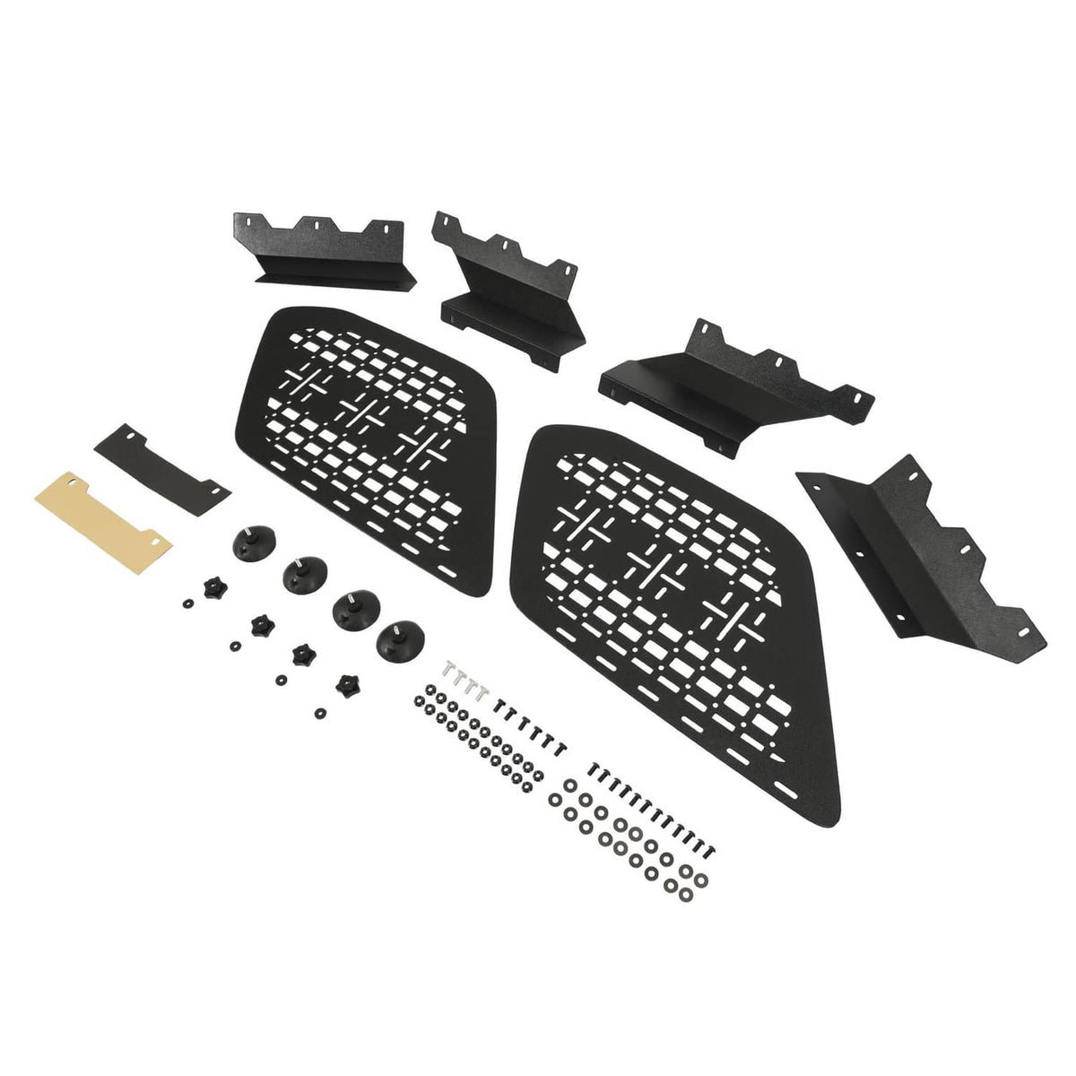 Solid Spare Rear Window Molle Panel Storage System Exterior Rack For Toyota 4Runner 10-24