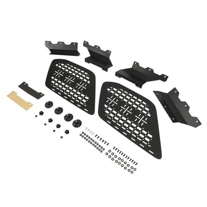 Solid Spare Rear Window Molle Panel Storage System Exterior Rack For Toyota 4Runner 10-24