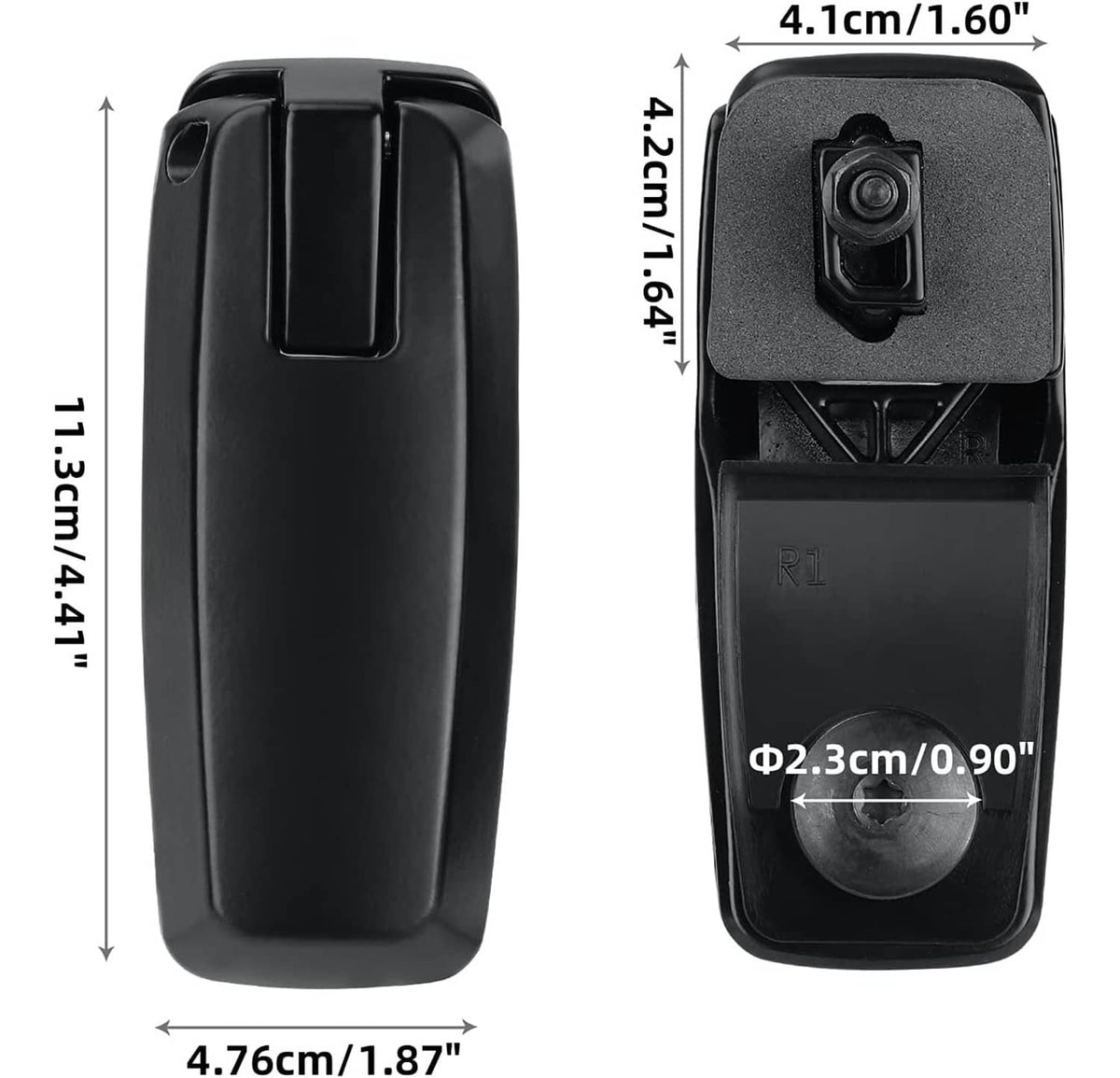 Solidspare Rear Liftgate Window Glass Hatch Hinge for 2008-2012 Ford Escape Mariner Tribute
