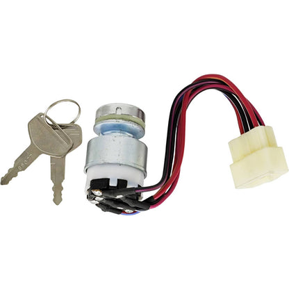 Solid Spare For KIOTI CK DK DS RX Tractors Ignition Starter Switch w/Keys T4625-B0100