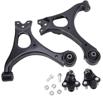 Solidspare New Front Lower Control Arms & Ball Joints for 2006-2011 Honda Civic Acura CSX