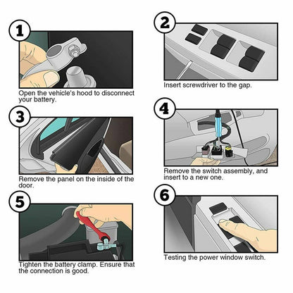 Solidspare 2229056800 Power Window Master Control Switch For Mercedes Benz C300 C63 W205