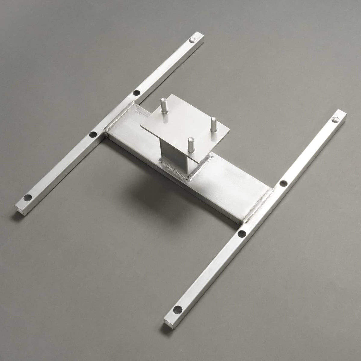 Solidspare Aluminum H-Mount Spare Tire Carrier 5-Lug Wheel, 16" Stud Spacing Trailer Mount