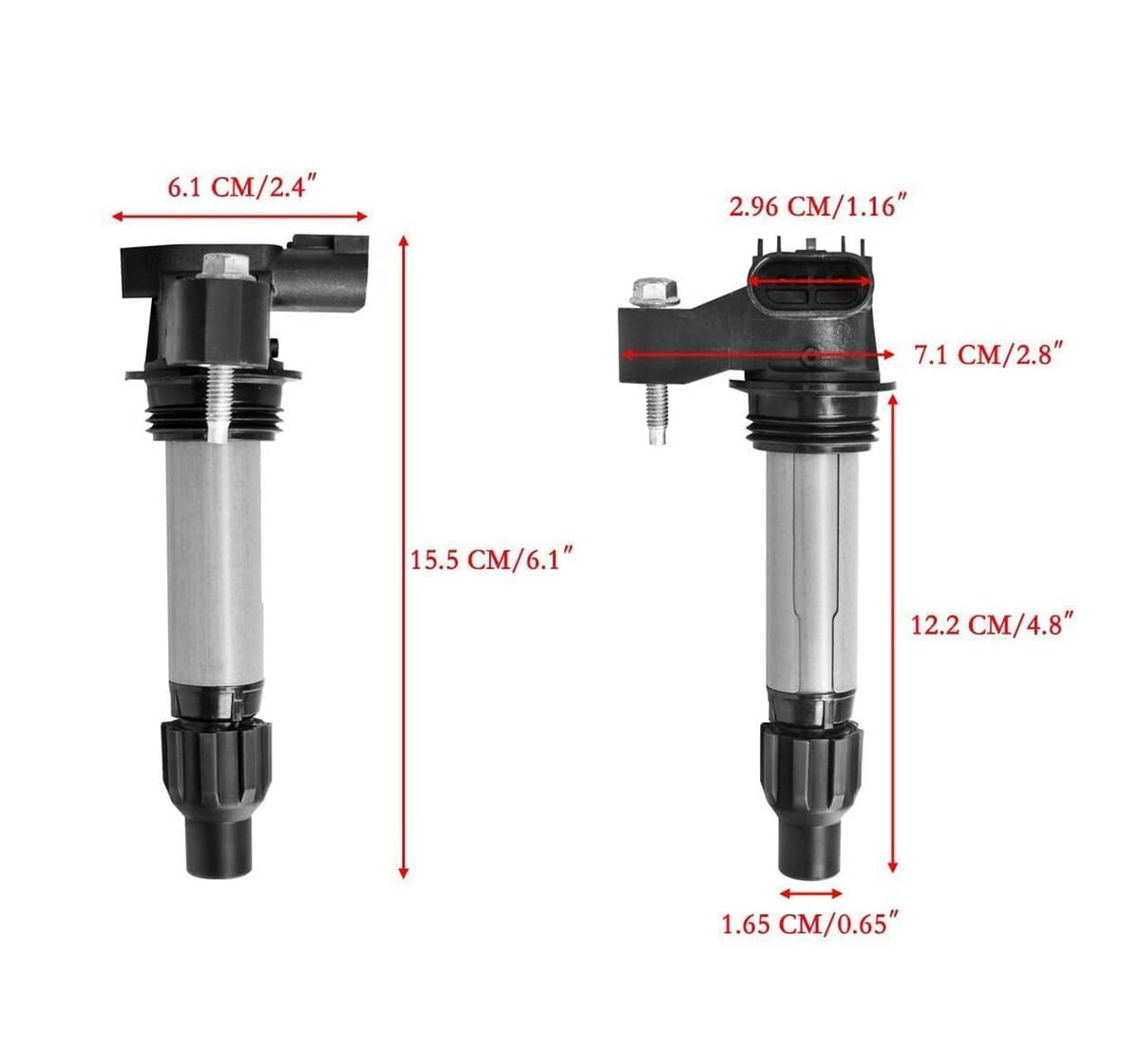Solidspare 6Pcs Ignition Coil & Iridium Spark Plug Packs For Cadillac GMC Chevy Buick UF569