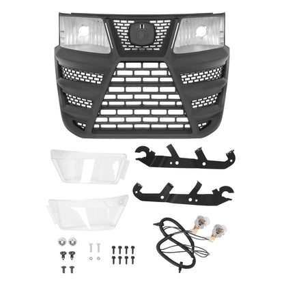 Solidspare For John Deere X300R X310 X320 X350 X370 X384 X394 Plastic ABS Grille+Headlight