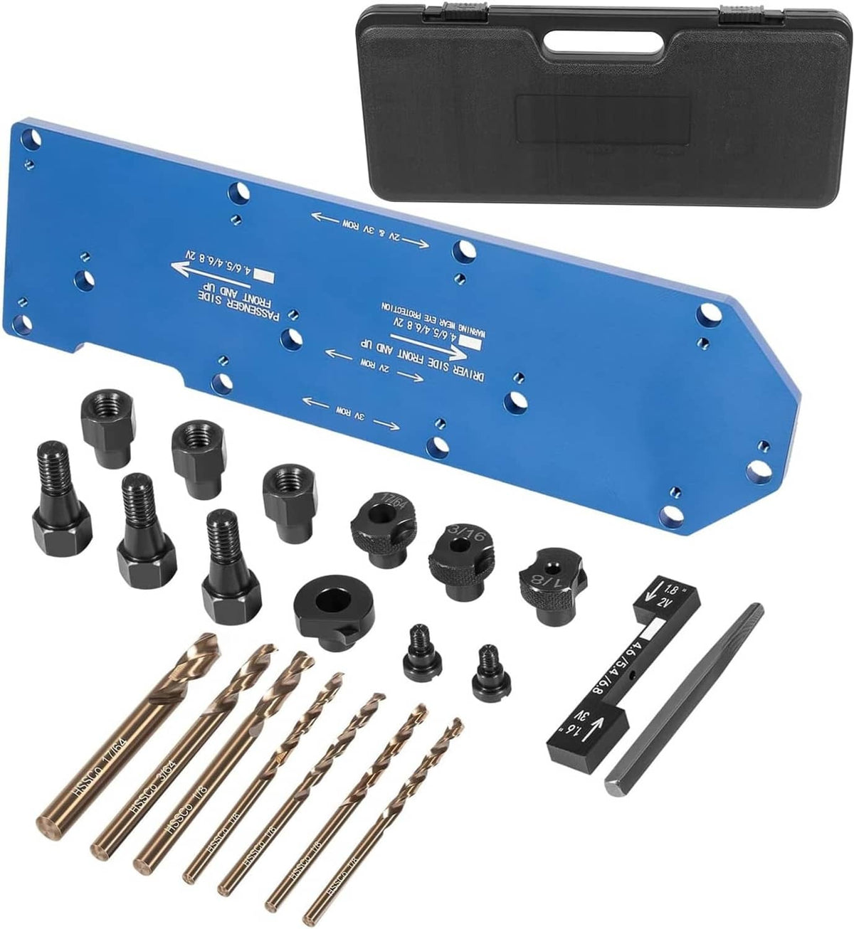 Solid Spare 71600 Broken Exhaust Manifold Drill Template for Ford V10 2V 3V 4.6L 5.4L 6.8L