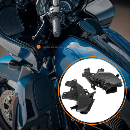 Solidspare For Harley Road Glide Models 2015 2016-2024 Black Fairing Storage Glove Box