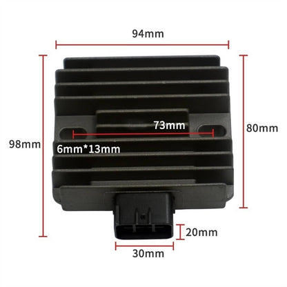 Solidspare Voltage Regulator Rectifier For Kawasaki Mule 3000 3010 KAF620 2001-2008