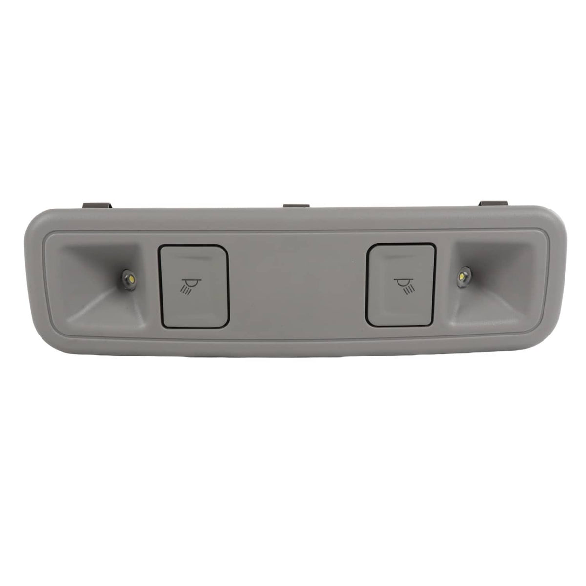 Solidspare FOR 2014-2017 SILVERADO SIERRA GRAY REAR DOME LIGHT LAMP NEW 23155119 84398398