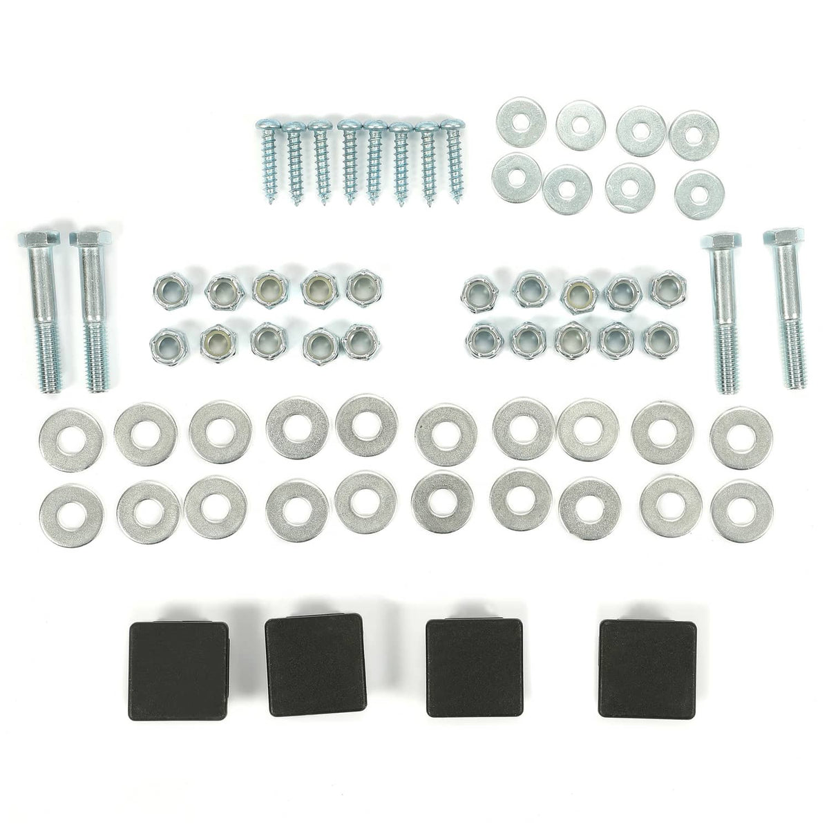Solidspare Adjustable Boat Trailer Bunk Board Guide-on 61" Feet Rail w/Brackets Kit