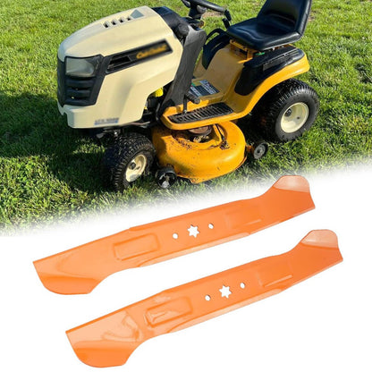 Solidspare 6 Point Star Mower Blades For Cub Cadet LTX1045 LTX1046 46" 942-04244A - 2 Packs