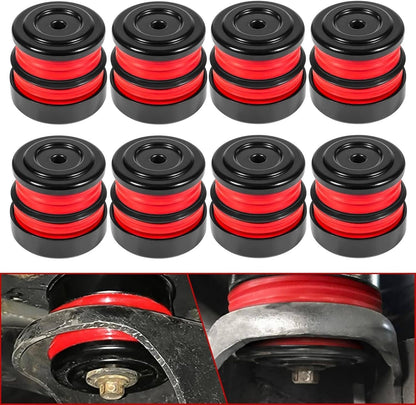 Solidspare New Silicone Body Mount Bushing Kit for Ford F250 F350 08-16 Super Duty Crew Cab