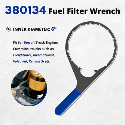 Solidspare 380134 382 Colar/Vent Cap Fuel Filter Wrench For Detroit Diesel Cummins Engines