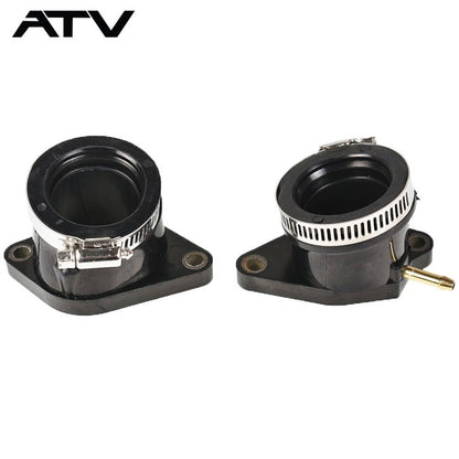 Solidspare For 2001-2005 Yamaha Raptor 660 660r 2x Intake Manifold Carburetor Boots L & R