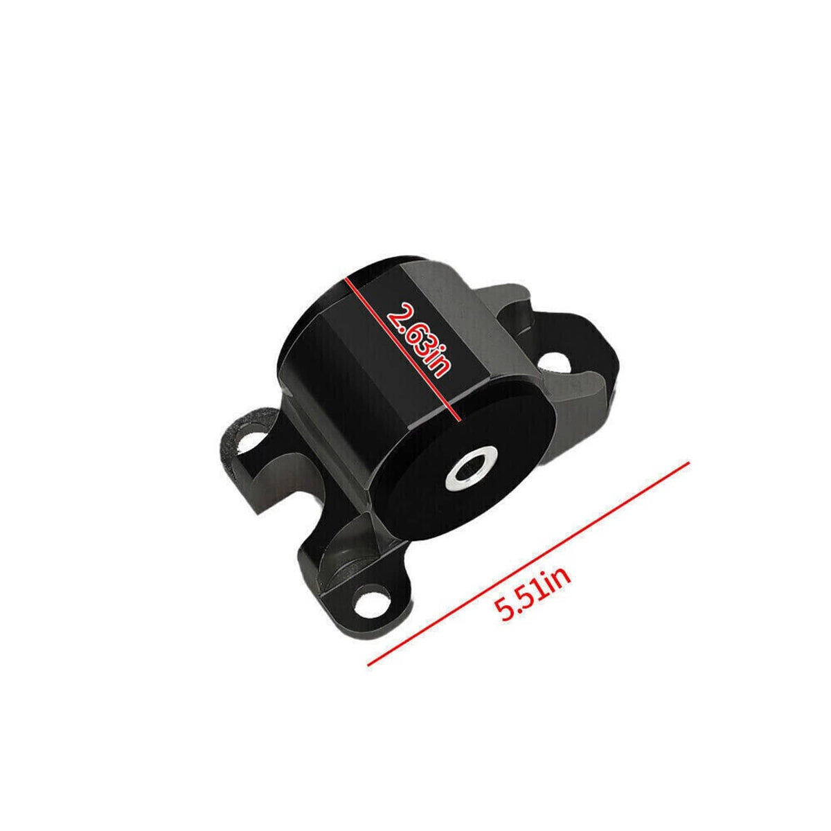 Solidspare 3-Bolt Engine Swap Mount Kit For 1996-2000 Honda Civic EK B16 B18 B20 B/D Series
