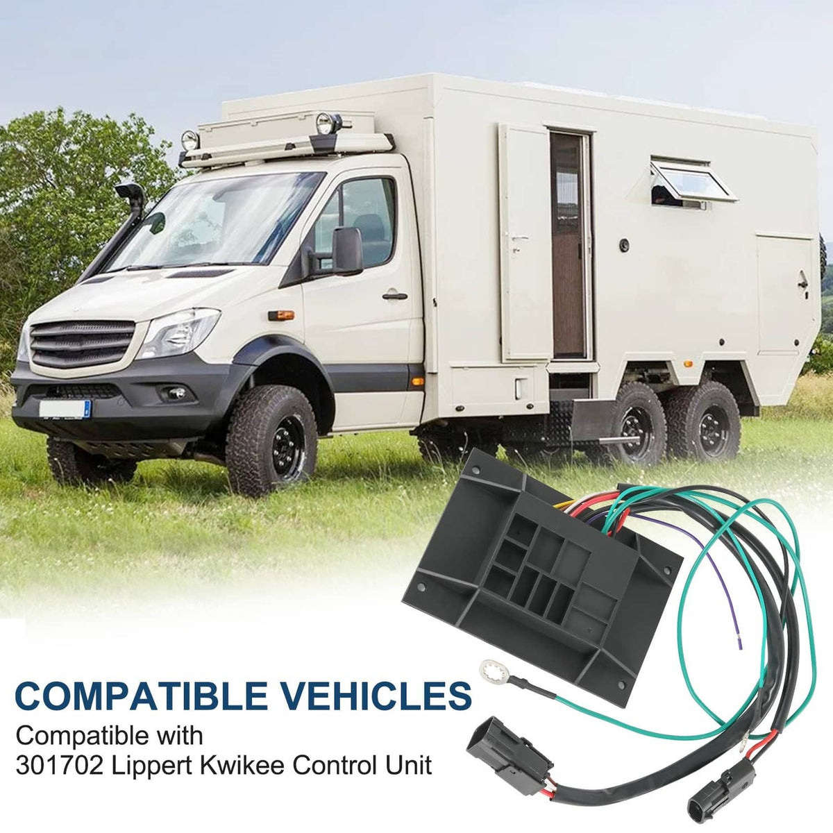 Solidspare Electric Step Control Module Brain 301702 For RV Coach Step Stromberg Carlson