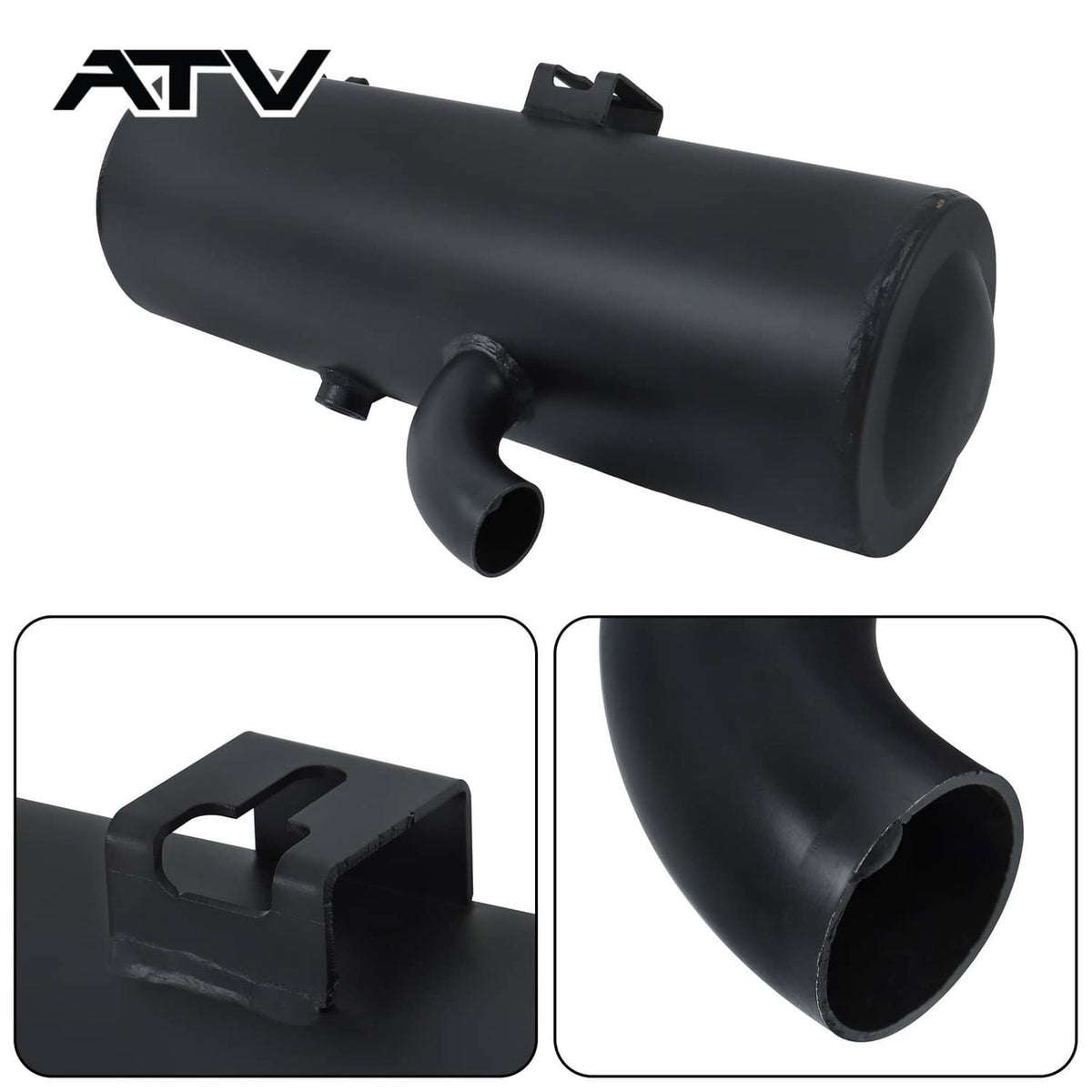 Solidspare For Polaris Sportsman 500 4×4 Exhaust Muffler Silencer 1996-2001 1260715-029 ATV