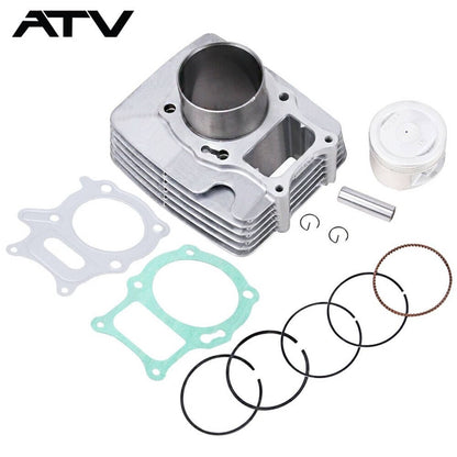 Solidspare Cylinder Piston Gaskets Top End Kit For Honda TRX250 TM Recon 250 Sportrax 250