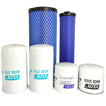Solid Spare Maintenance Filter Kit for Kubota M7060 M6060 M6060HD w/ V3307-CR-TE4 Engine