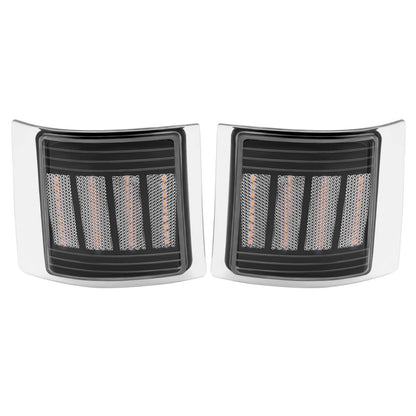 Solid Spare For Chevy C/K 1500 2500 3500 94-98 LED Sequential Corner Side Marker Lights Set