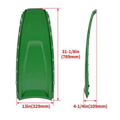 Solidspare Green Center Hood Panel For John Deere X300 X304 X310 X320 X350 X370 X384 X394