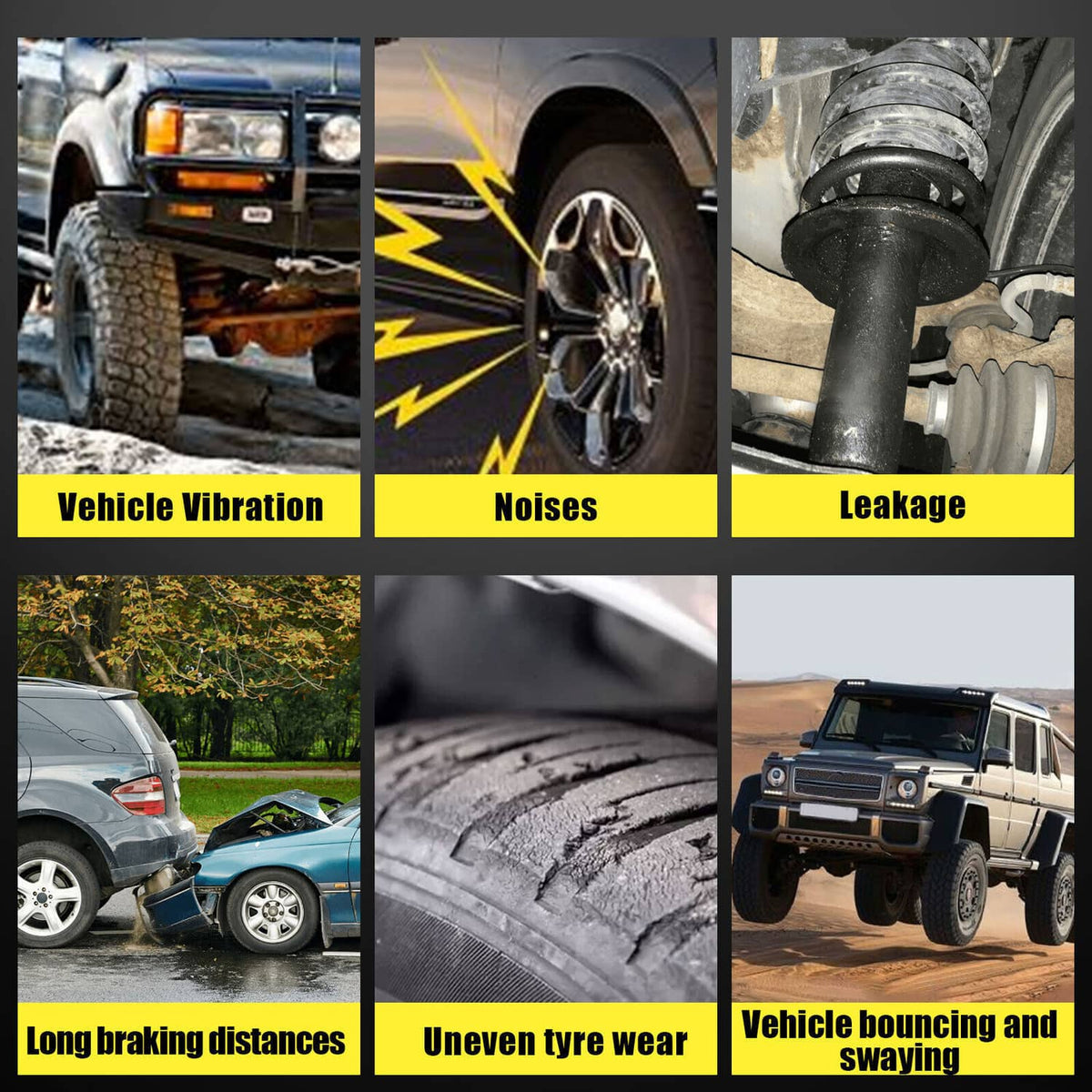 Solidspare Rear Air Shock Absorbers MagneRide for Escalade Suburban Tahoe Yukon 2015-2020