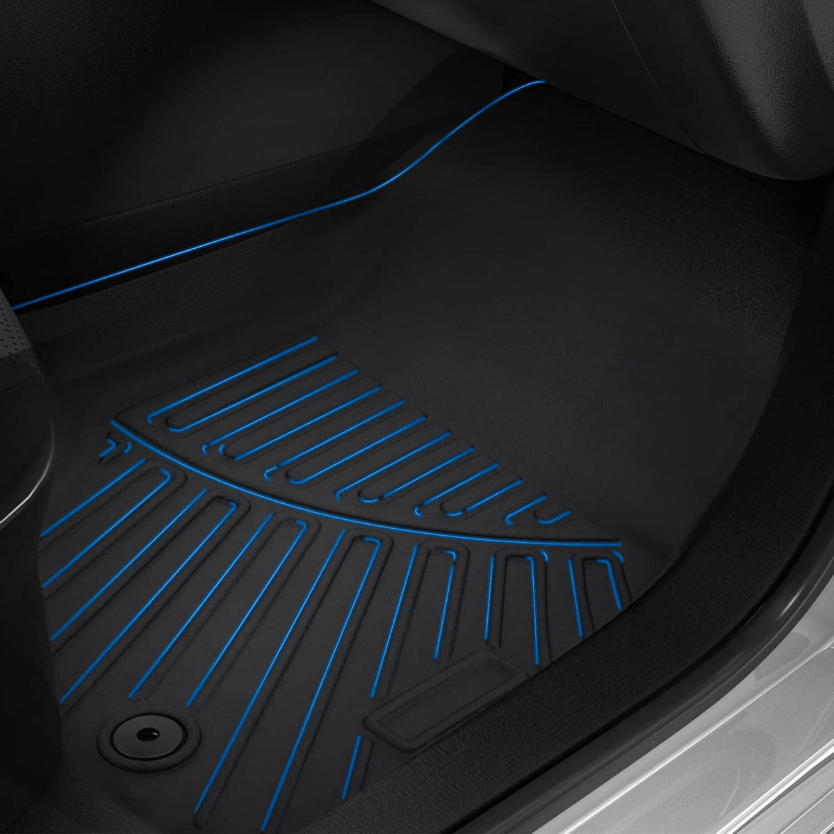 Solidspare Floor Mats for Jeep Grand Cherokee L 2021-2025 TPE All Weather w/ Cargo Liners