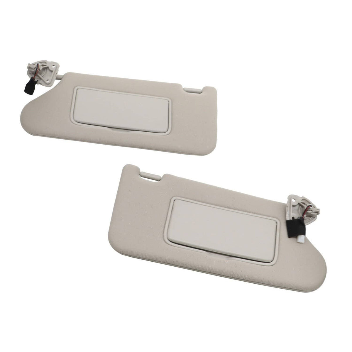 Solidspare New Sun Visors w/ Lighted Right & Left Fit For 2013-2018 Nissan Altima 2.5L 3.5L