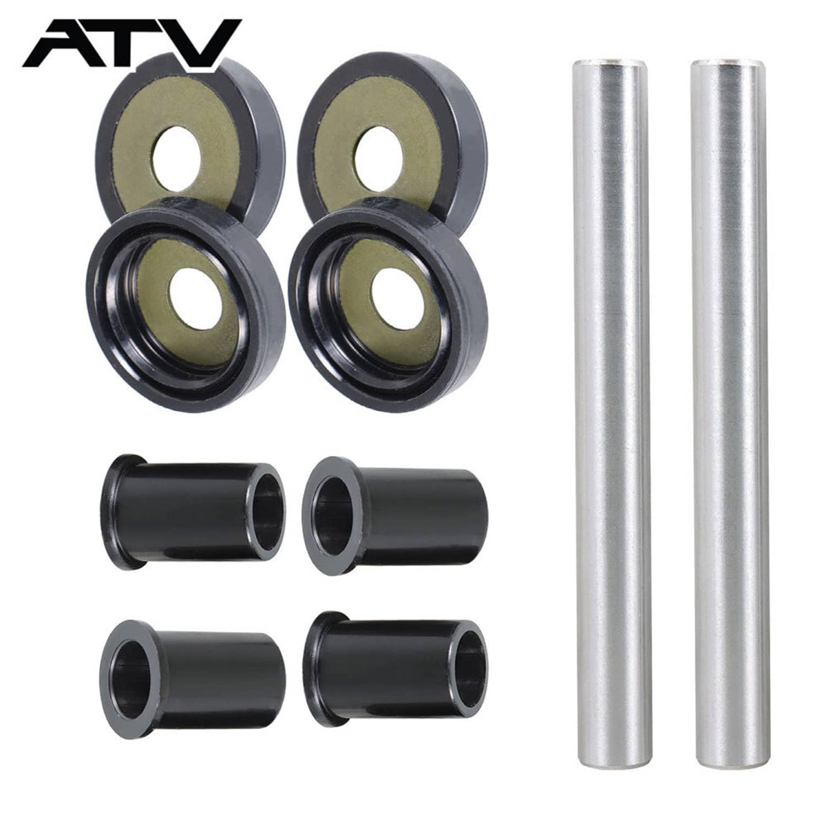 Solidspare Generic Front Upper A-Arm Bushing Kits for Foreman Rubicon 500 Rincon 680 01-17