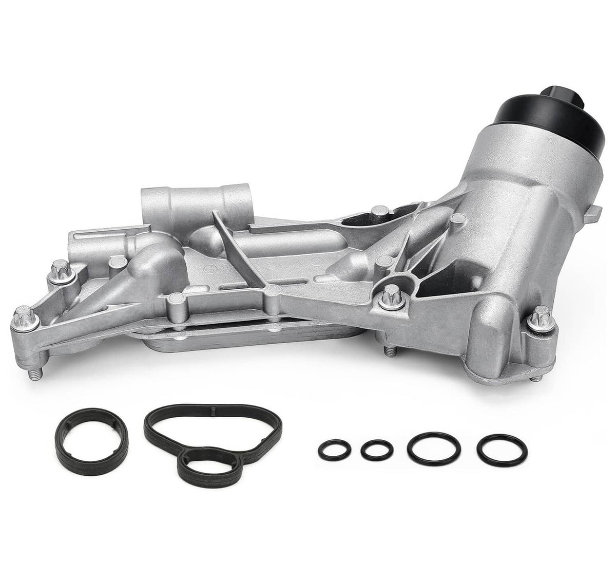 Solidspare Engine Oil Cooler Filter Housing Assembly for Chevy Cruze Aveo Pontiac G3 Buick