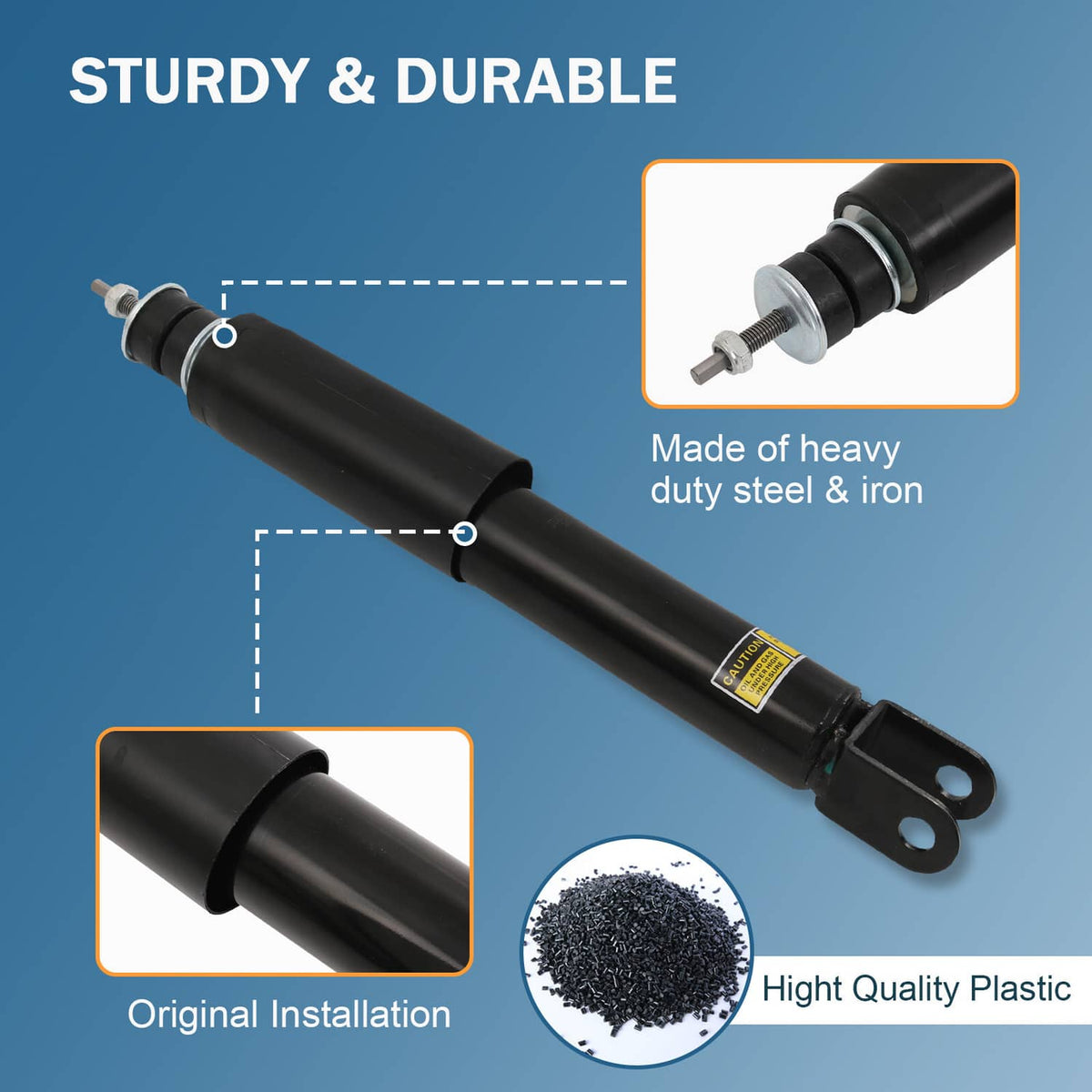 Solidspare Air Shocks Struts & Compressor Fit Cadillac Escalade Suburban Yukon Front & Rear