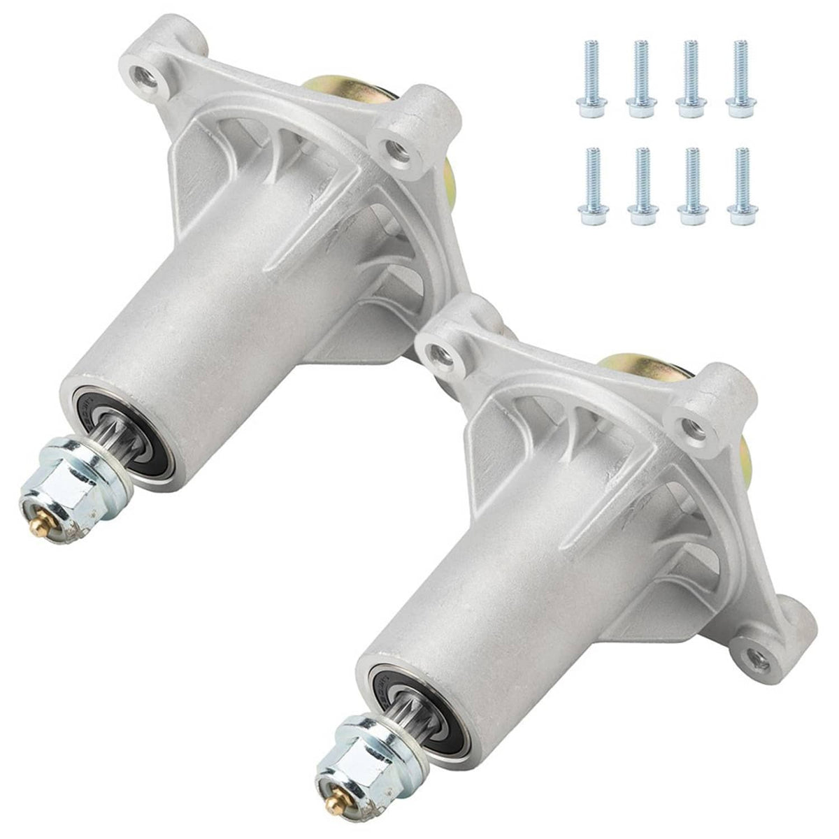 Solidspare Deck Spindle for Poulan Pro PP19A42 PP175G42 PB195H42LT PP185A42 187292 - 2Packs
