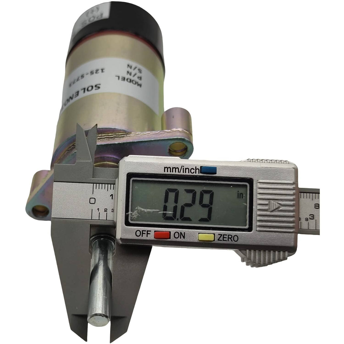 Solid Spare 12V 8C-9986 Fuel Solenoid 125-5773 for Caterpillar 3204 3304 3304B 3306 3306B